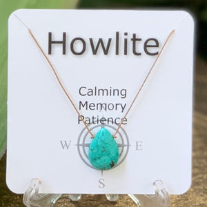 Howlite Pendant