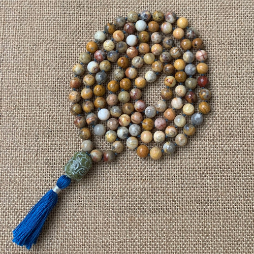 Grounding Hand-Knotted Mala