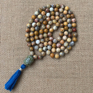 Grounding Hand-Knotted Mala