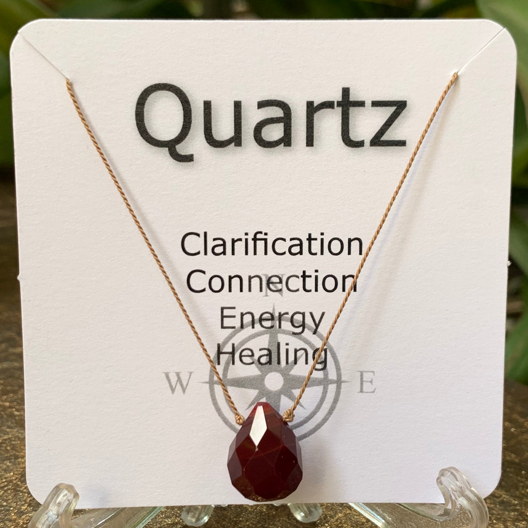 Ruby Quartz Pendant